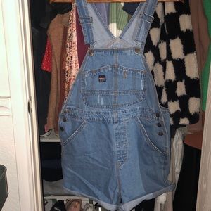 Unionbay denim shorts overalls